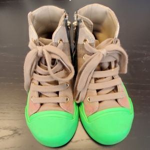 Burberry Toddler High Top Sneakers
